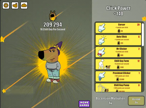 Chill Guy Clicker Screenshot