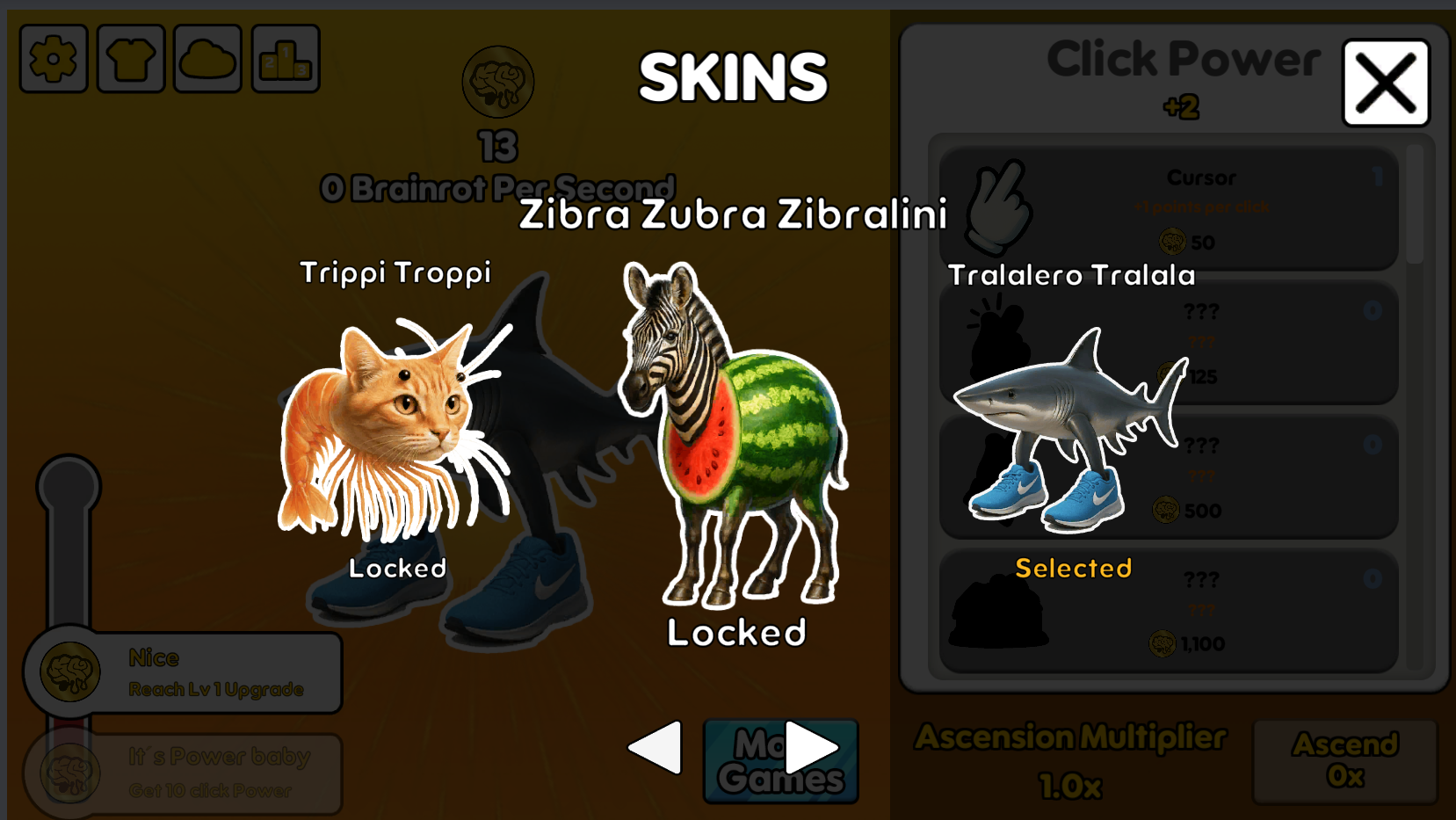 Italian Brainrot Clicker 2 Screenshot