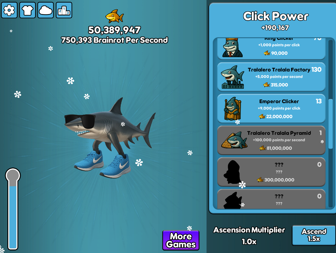 Tralalero Tralala Clicker Screenshot